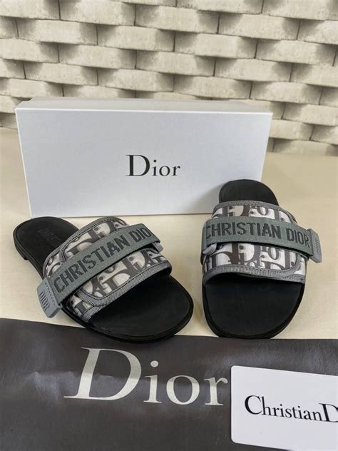 slippers dior dames|christian dior sliders women.